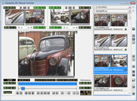 Okno ręcznego trymera HandySaw DS - oprogramowanie do wykrywania scen wideo. Kliknij, aby zobaczyć duży obraz